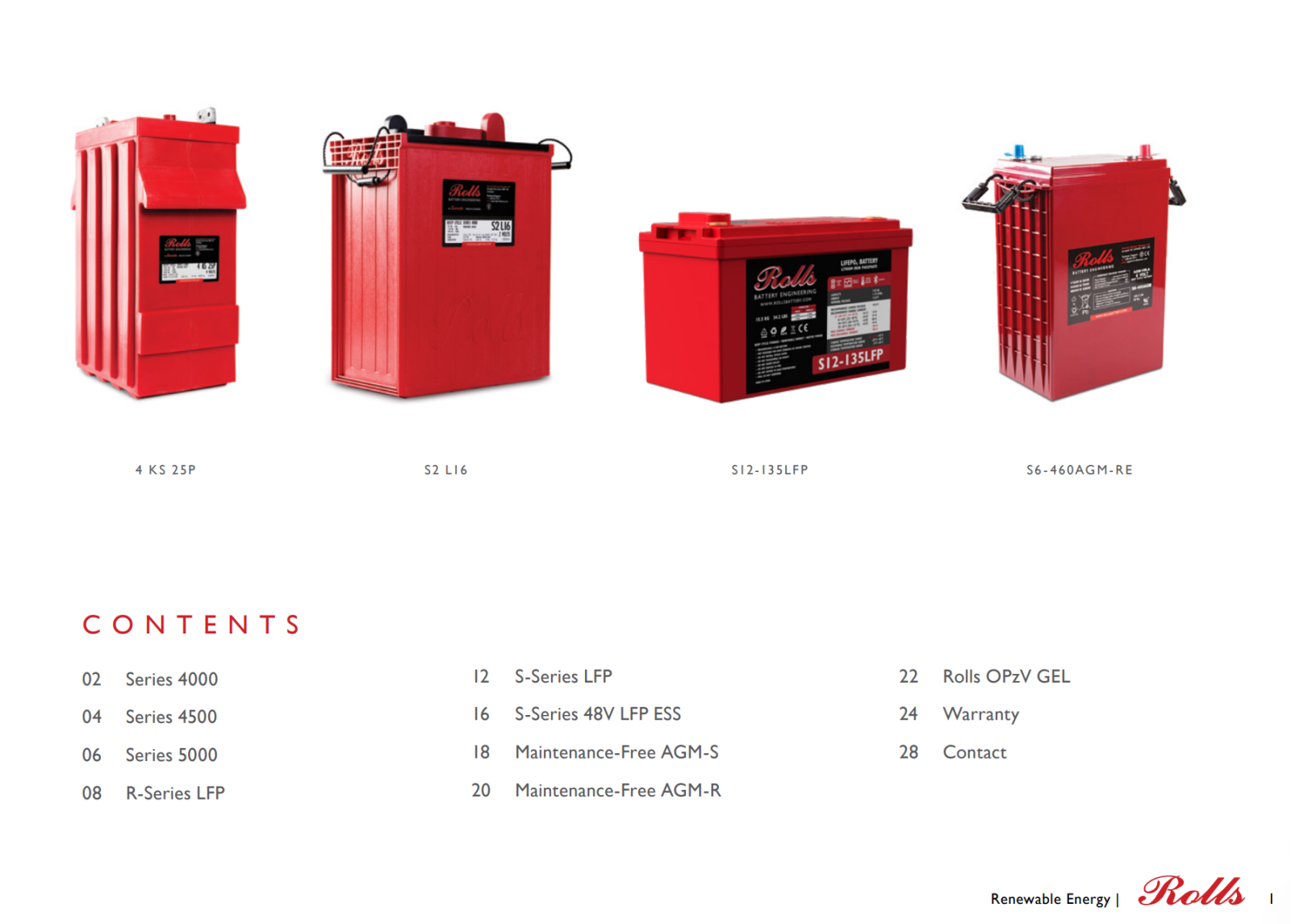 Ắc quy Rolls 12v xe nâng thang